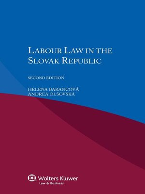 cover image of Labour Law in the Slovak Republic